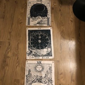 Astrology tapestry wall decor